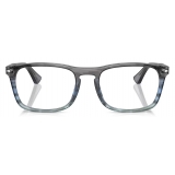 Persol - PO3344V - Grigio Rigato Blu Sfumato - Occhiali da Vista - Persol Eyewear