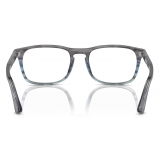 Persol - PO3344V - Striped Grey Gradient Blue - Optical Glasses - Persol Eyewear