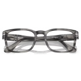 Persol - PO3334V - Striato Grigio - Occhiali da Vista - Persol Eyewear