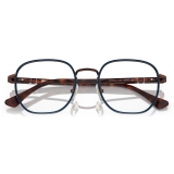 Persol - PO1014VJ - Marrone Blu - Occhiali da Vista - Persol Eyewear