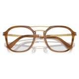 Persol - PO3352V - Striato Marrone - Occhiali da Vista - Persol Eyewear