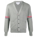 Thom Browne - Cardigan Scollo a V Milano - Thom Browne Exclusive Luxury Collection