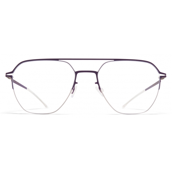 Mykita - Imba - Lite - Argento Viola Scuro - Metal Glasses - Occhiali da Vista - Mykita Eyewear