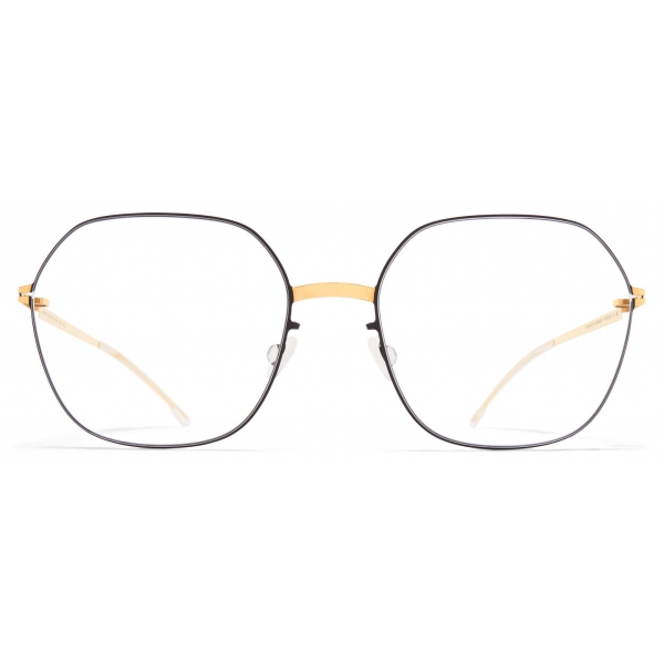 Mykita - Ise - Lite - Gold Jet Black - Metal Glasses - Optical Glasses - Mykita Eyewear