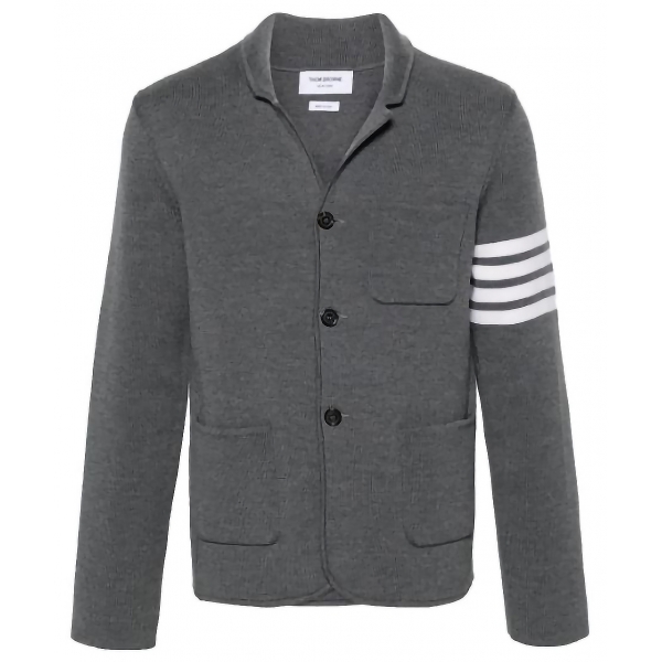 Thom Browne - Wool 4-Bar Sport Coat - Thom Browne Exclusive Luxury Collection