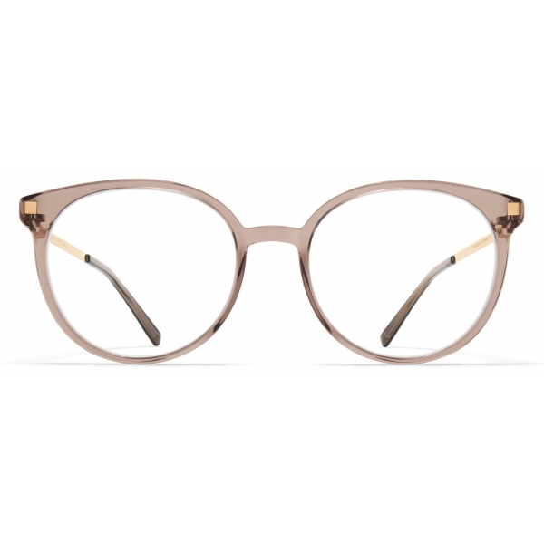 Mykita - Julla - Lite - Clear Ash Champagne Gold - Acetate Glasses - Optical Glasses - Mykita Eyewear