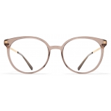 Mykita - Julla - Lite - Cenere Trasparente Oro Champagne - Acetate Glasses - Occhiali da Vista - Mykita Eyewear