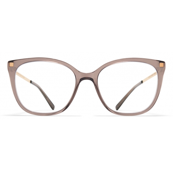 Mykita - Mosha - Lite - Clear Ash Champagne Gold - Acetate Glasses - Optical Glasses - Mykita Eyewear