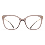 Mykita - Mosha - Lite - Clear Ash Champagne Gold - Acetate Glasses - Optical Glasses - Mykita Eyewear