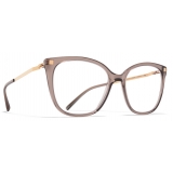 Mykita - Mosha - Lite - Clear Ash Champagne Gold - Acetate Glasses - Optical Glasses - Mykita Eyewear