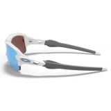 Oakley - Flak® XS (Youth Fit) - Prizm Deep Water Polarized - Polished White - Occhiali da Sole - Oakley