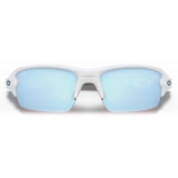 Oakley - Flak® XS (Youth Fit) - Prizm Deep Water Polarized - Polished White - Occhiali da Sole - Oakley