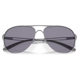 Oakley - Caveat™ - Grey - Polished Chrome - Occhiali da Sole - Oakley Eyewear