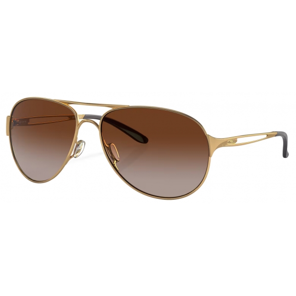 Oakley - Caveat™ - Dark Brown Gradient - Polished Gold - Occhiali da Sole - Oakley Eyewear