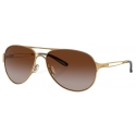 Oakley - Caveat™ - Dark Brown Gradient - Polished Gold - Occhiali da Sole - Oakley Eyewear