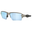 Oakley - Flak® 2.0 XL - Prizm Deep Water Polarized - Matte Grey Ink - Occhiali da Sole - Oakley Eyewear