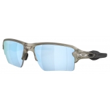 Oakley - Flak® 2.0 XL - Prizm Deep Water Polarized - Matte Grey Ink - Occhiali da Sole - Oakley Eyewear