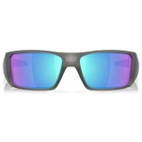 Oakley - Heliostat - Prizm Sapphire Polarized - Matte Grey Smoke - Occhiali da Sole - Oakley Eyewear