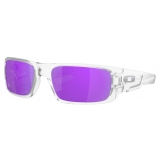 Oakley - Crankshaft™ - Violet Iridium Polarized - Matte Clear - Occhiali da Sole - Oakley Eyewear