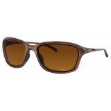 Oakley - She’s Unstoppable - Brown Gradient Polarized - Matte Brown Tortoise - Occhiali da Sole - Oakley