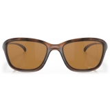 Oakley - She’s Unstoppable - Tungsten Iridium Polarized - Matte Brown Tortoise - Occhiali da Sole - Oakley