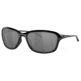 Oakley - She’s Unstoppable - Black Iridium Polarized - Polished Black - Sunglasses - Oakley Eyewear