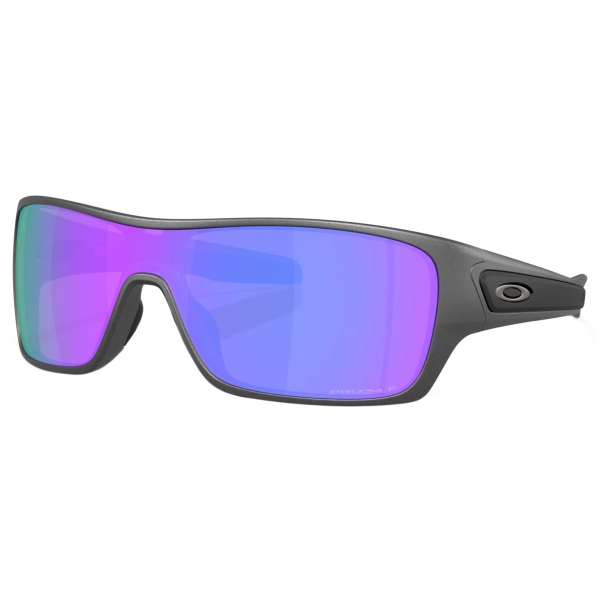 Oakley - Turbine Rotor - Prizm Violet Polarized - Matte Steel - Occhiali da Sole - Oakley Eyewear