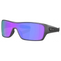 Oakley - Turbine Rotor - Prizm Violet Polarized - Matte Steel - Occhiali da Sole - Oakley Eyewear