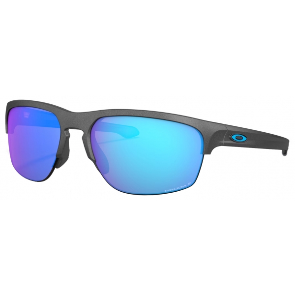 Oakley - Sliver™ Edge - Prizm Sapphire Polarized - Steel - Sunglasses - Oakley Eyewear