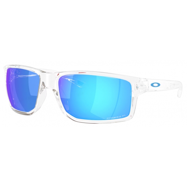 Oakley - Gibston XL - Prizm Sapphire Polarized - Clear - Occhiali da Sole - Oakley Eyewear