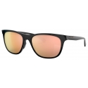 Oakley - Leadline - Prizm Rose Gold Polarized - Polished Black - Sunglasses - Oakley Eyewear