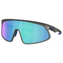 Oakley - RSLV - Prizm Sapphire - Matte Grey Smoke - Occhiali da Sole - Oakley Eyewear