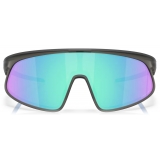 Oakley - RSLV - Prizm Sapphire - Matte Grey Smoke - Occhiali da Sole - Oakley Eyewear