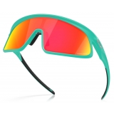 Oakley - RSLV - Prizm Ruby - Matte Celeste - Occhiali da Sole - Oakley Eyewear