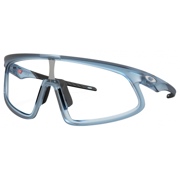 Oakley - RSLV - Clear To Black Iridium Photochromic - Matte Transparent Stonewash - Occhiali da Sole