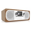 Pure - Evoke C-F6 - Walnut - Stereo All-in-One Music System with Bluetooth - High Quality Digital Radio