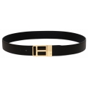 Tom Ford - Brown and Black T Belt - Tom Ford Exclusive Luxury Collection