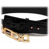 Tom Ford - Metal Whitney T Shaped Signature Belt - Tom Ford Exclusive Luxury Collection