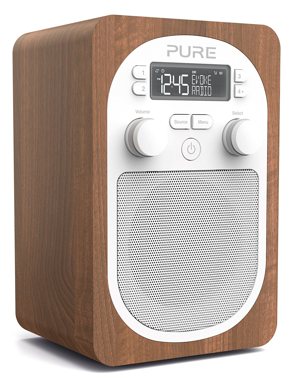 Pure - Evoke F3 - Nero - Radio Portatile DAB / DAB + Radio FM con Bluetooth  - Radio Digitale di Alta Qualità - Avvenice