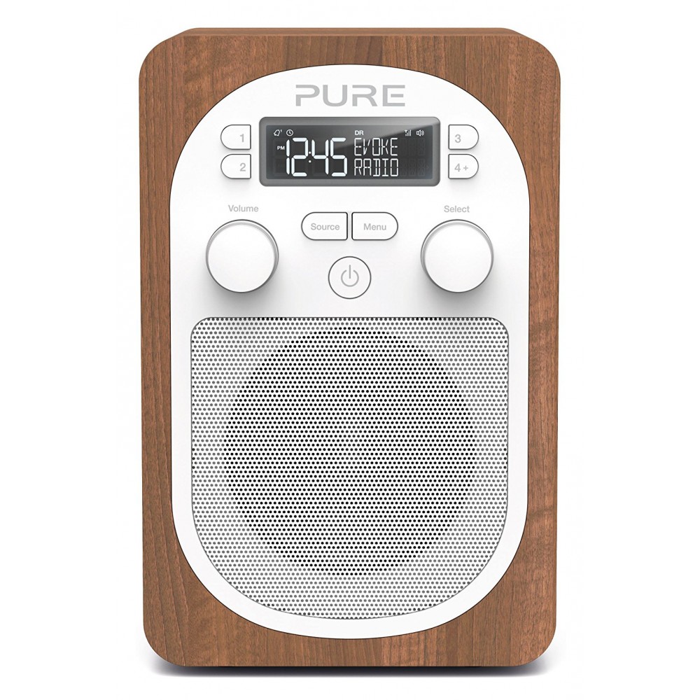 Pure - One Maxi Series 3s - Bianco Giada - Stereo Portatile DAB / DAB + e  Radio FM - Stile Moderno - Radio Digitale Alta Qualità - Avvenice