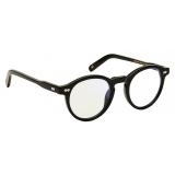 Moscot - Miltzen con Filtro Luce Blu - Nero - Occhiali da Sole - Moscot Originals - Moscot Eyewear