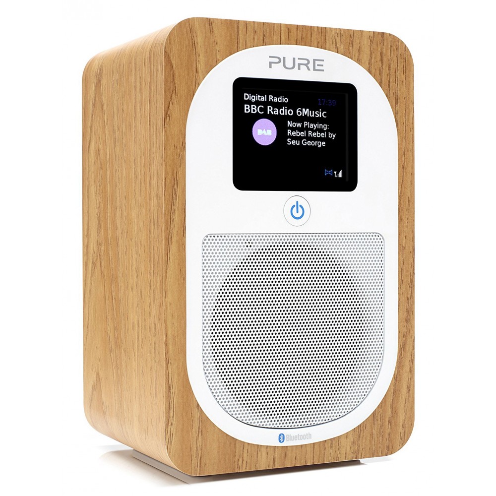 Pure - Evoke H3 - Quercia - Radio Portatile DAB / DAB + Radio FM con  Bluetooth - Radio Digitale di Alta Qualità - Avvenice