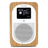 Pure - Evoke H3 - Quercia - Radio Portatile DAB / DAB + Radio FM con Bluetooth - Radio Digitale di Alta Qualità