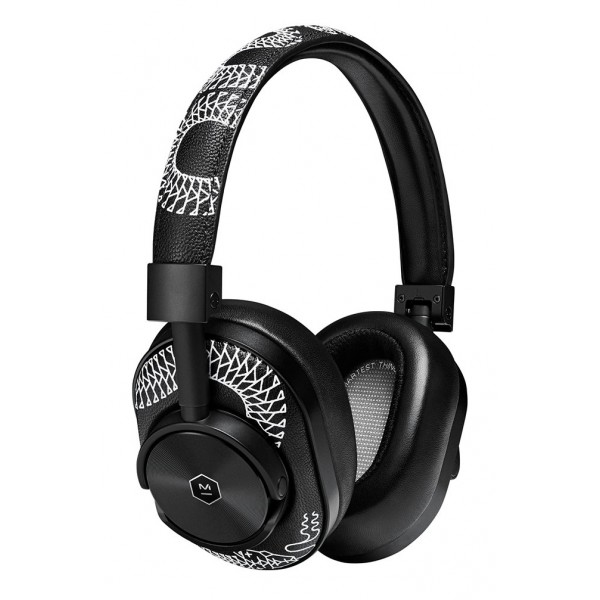 Master & Dynamic - MW60 - Limited Edition - Scott Campbell Studio - Black Metal / Black Leather - Wireless Headphones