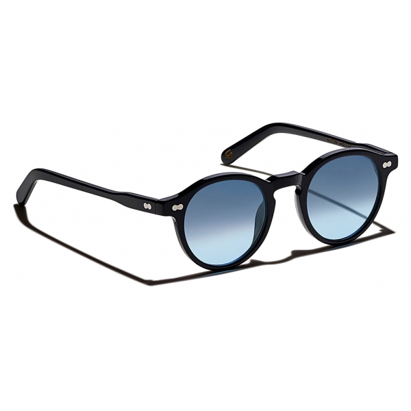 Moscot - Miltzen Black with Custom Made Tints™ - Denim Blue - Sunglasses - Moscot Originals - Moscot Eyewear