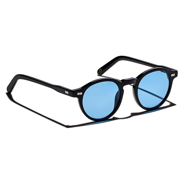 Moscot - Miltzen Nero con Tinte Personalizzate™ - Celebrity Blue - Occhiali da Sole - Moscot Originals - Moscot Eyewear