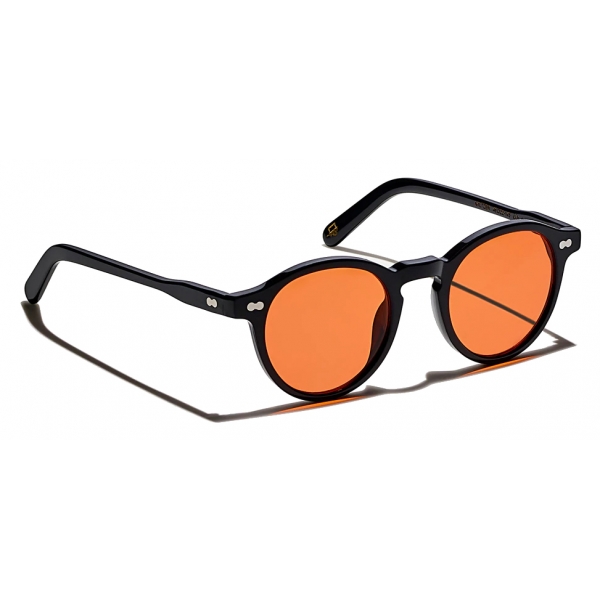 Moscot - Miltzen Black with Custom Made Tints™ - Woodstock Orange - Sunglasses - Moscot Originals - Moscot Eyewear