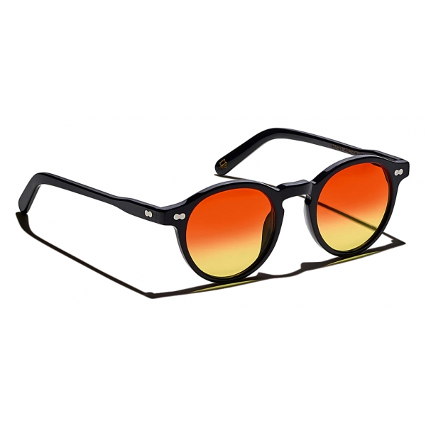 Moscot - Miltzen Black with Custom Made Tints™ - Candy Corn - Sunglasses - Moscot Originals - Moscot Eyewear