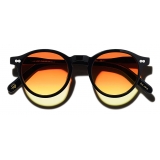 Moscot - Miltzen Black with Custom Made Tints™ - Candy Corn - Sunglasses - Moscot Originals - Moscot Eyewear