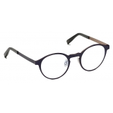 Moscot - Miltzen-T con Filtro Luce Blu - Navy Beige - Occhiali da Sole - Moscot Originals - Moscot Eyewear